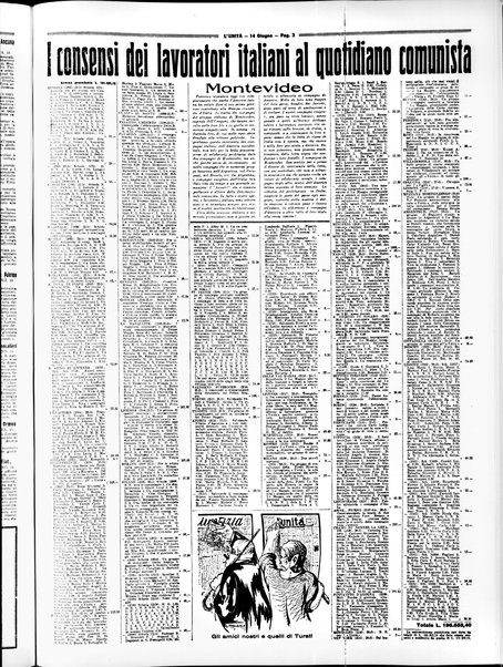 L'Unità : quotidiano degli operai e dei contadini